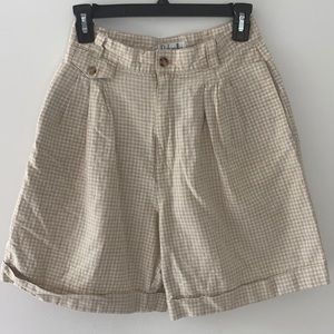 linen shorts